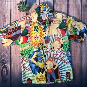 Mexican Lucha Libre Child’s Shirt Wrestling NWOT